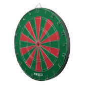Marokko Flaggenpatrons Bullseye Dartscheibe (Vorderseite rechts)