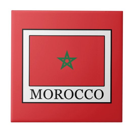 Marokko Fliese (Vorderseite)