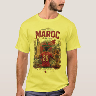 Marokko Forever: Weltmeisterschaft 2026 T-Shirt