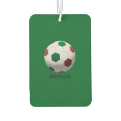 Marokko Fußball Autolufterfrischer (Rückseite)