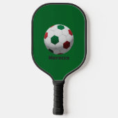Marokko Fußball Pickleball Schläger (Rückseite)