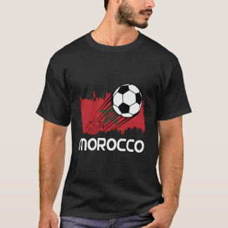 Marokko Fußballfan T-Shirt