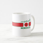 Marokko Fußballnationalmannschaft Kaffeetasse (VorderseiteRechts)