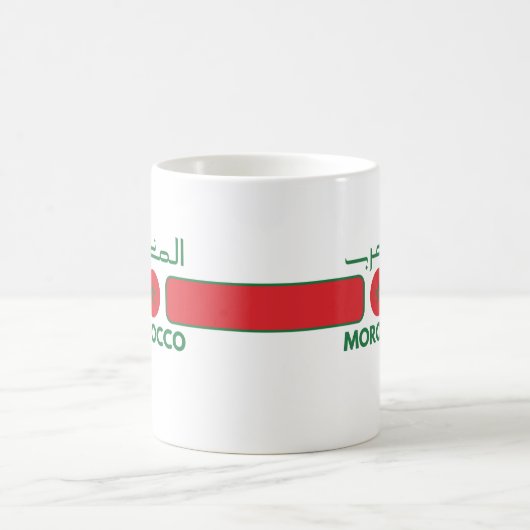 Marokko Fußballnationalmannschaft Kaffeetasse (Mittel)