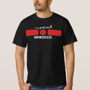 Marokko Fußballnationalmannschaft T-Shirt
