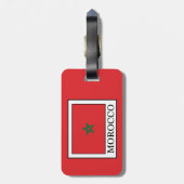Marokko Gepäckanhänger (Rückseite vertikal)