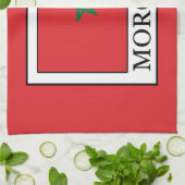 Marokko Geschirrtuch (Gefaltet)