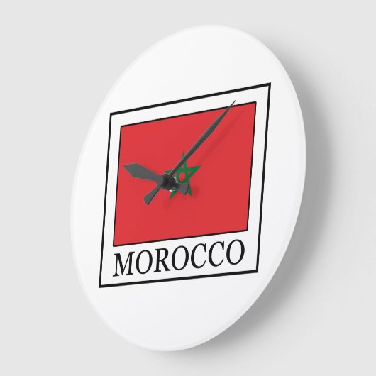 Marokko Große Wanduhr (Winkel)