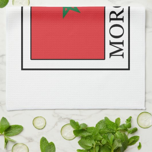 Marokko Handtuch (Gefaltet)