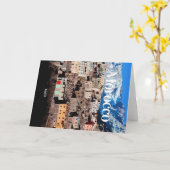 Marokko | Imlil | Marokko-Reise | Marokko-Geschenk Karte (Gelbe Blume)