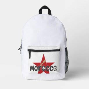 Marokko ist ein Erbe, das Sie mit Stolz tragen Bedruckter Rucksack
