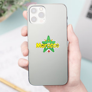 Marokko ist ein Tor zur Geschichte, ein Tag voller Aufkleber