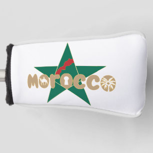 Marokko ist Identität, mit Stolz übergeben Golf Headcover