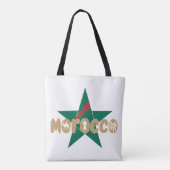 Marokko ist Identität, mit Stolz übergeben Tasche (Rückseite)