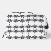 Marokko ist Zuhause, Geschichte und Herz Waschbeutel (Rückseite)