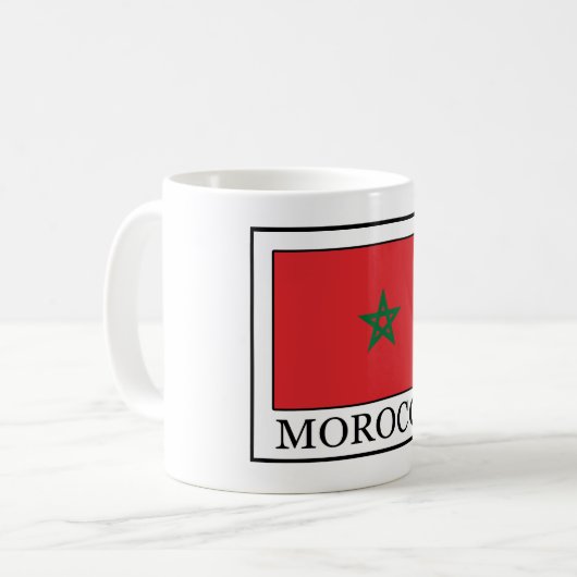 Marokko Kaffeetasse (Vorderseite Links)