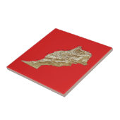 Marokko-Karten-Fliese Fliese (Seite)