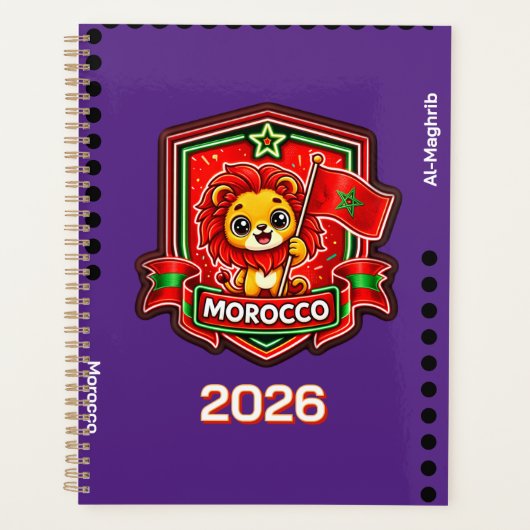 Marokko Kinder Planer (Vorderseite)