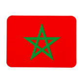 Marokko-Länderflagge Magnet (Horizontal)