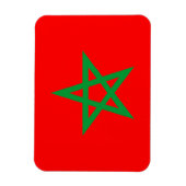 Marokko-Länderflagge Magnet (Vertikal)