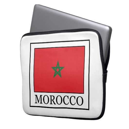 Marokko Laptopschutzhülle (Vorderseite Links)