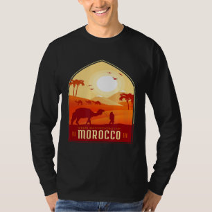Marokko Liebe Afrika Sonne Kamele T-Shirt