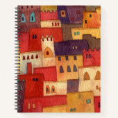 Marokko Malerei Notizblock (Vorderseite)