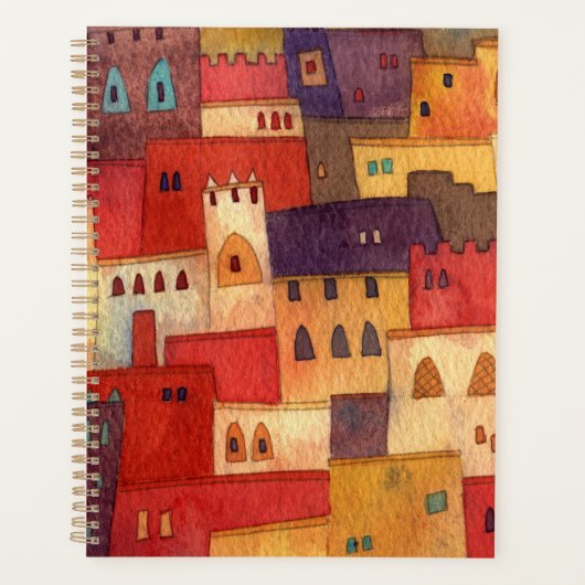 Marokko Malerei Planer (Vorderseite)