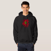 Marokko Marokkanisch Hoodie (Vorne ganz)