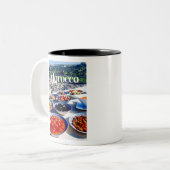 Marokko | Marokkanisch | marokkanische Küche | Mar Zweifarbige Tasse (Vorderseite Links)