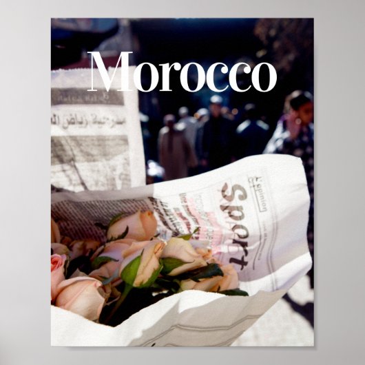 Marokko | marokkanisch | Marokko-Reise | Reise Poster (Vorne)