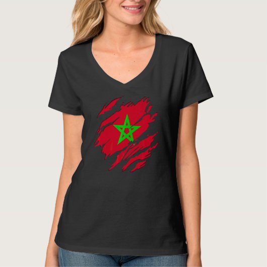 Marokko Marokkanisch T-Shirt (Vorderseite)