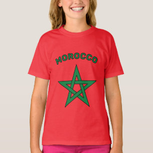 Marokko - Marokkanische Flagge Herren T-Shirt