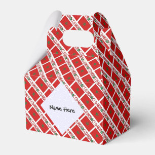 Marokko Marokkanische Flagge Kacheln Personalisier Geschenkschachtel