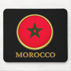 Marokko - Marokkanische Flagge Mousepad