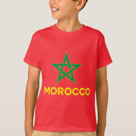 Marokko - marokkanische Flagge T-Shirt