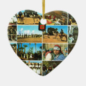 Marokko, Nordafrika, Marrakesch multiview Keramikornament (Vorne)