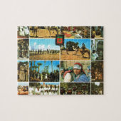 Marokko, Nordafrika, Marrakesch multiview Puzzle (Horizontal)