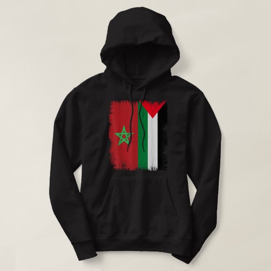 Marokko Palästina Hoodie (Design vorne)