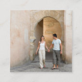 Marokko Pass Wedding QR Begleitkarte (Rückseite)