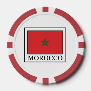 Marokko Pokerchips