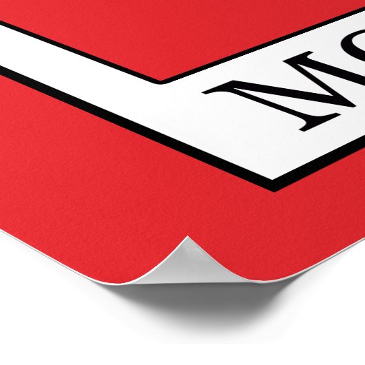 Marokko Poster (Ecke)