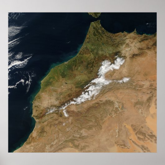 Marokko Poster (Vorne)