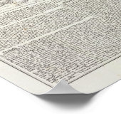 Marokko Poster (Ecke)