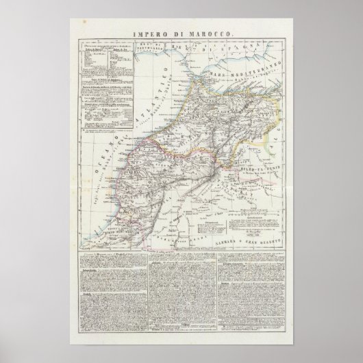 Marokko Poster (Vorne)