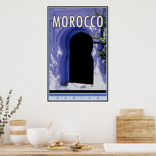 Marokko Poster (Küche)