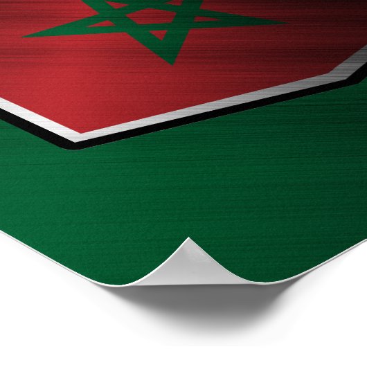 Marokko Poster (Ecke)