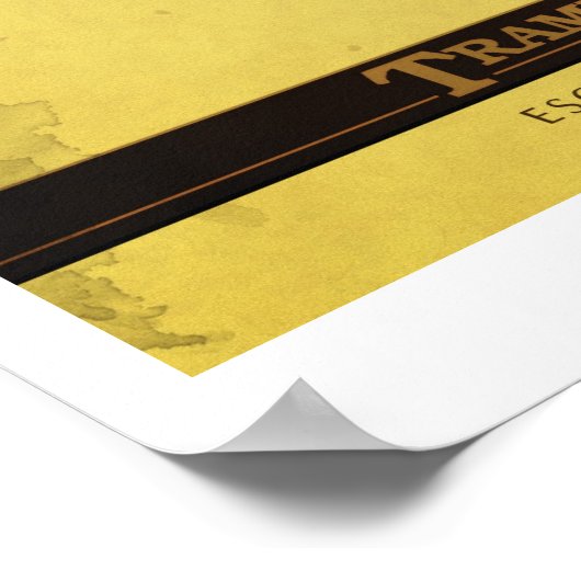 Marokko Poster (Ecke)