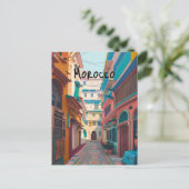 Marokko Postkarte (Stehend Vorderseite)