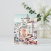 Marokko Postkarte (Stehend Vorderseite)